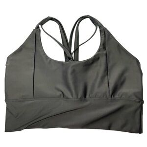 Sports Bra Charcoal Grey Size L